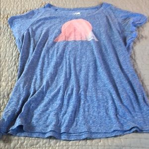 The North Face Tops - TNF blue tee shirt sz xxl The North Face Tops - TNF blue tee shirt sz xxl